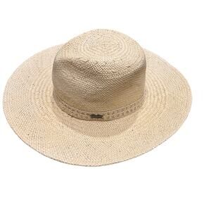 Gigi Pip Fiona Fedora Straw Hat - size 57 (Medium)